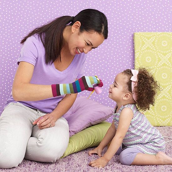Teaching positive behaviour to a child