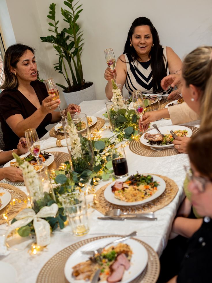 Everything you need to welcome family and friends into your home when it comes to food and drinks