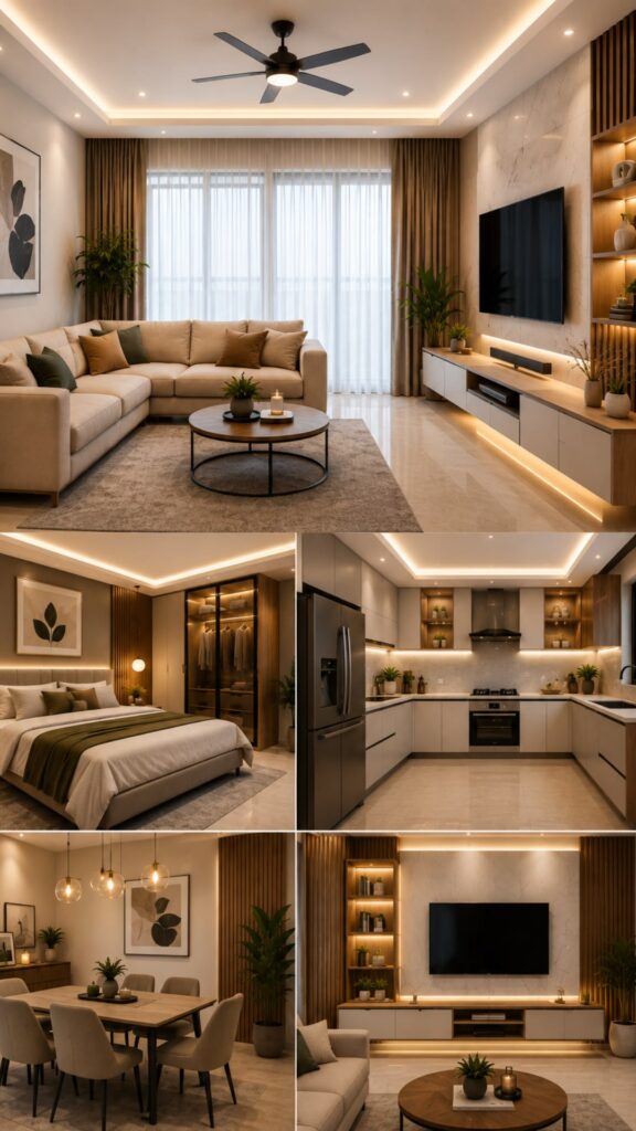 the ultimate way to making a small apartment look luxurious on a budget
