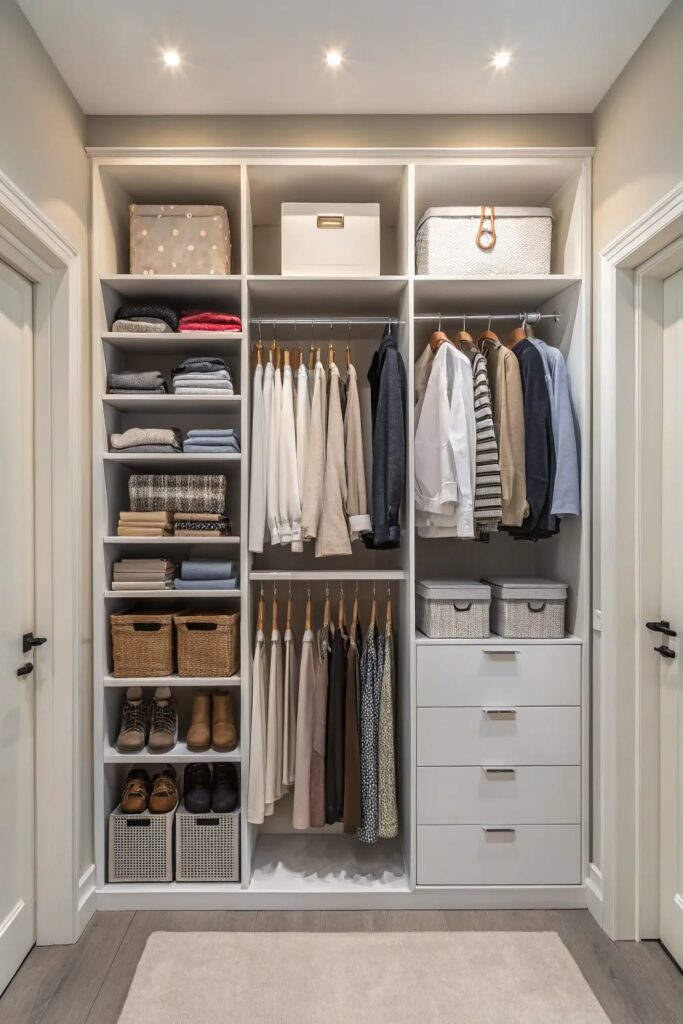 a need bedroom closet