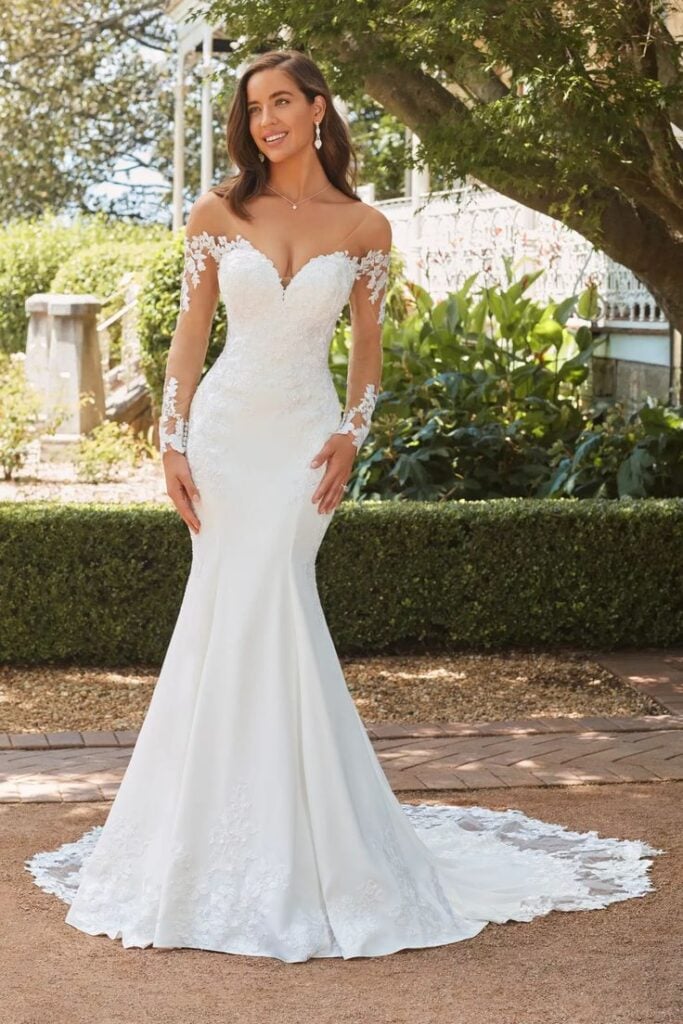 Sheath Wedding Dress