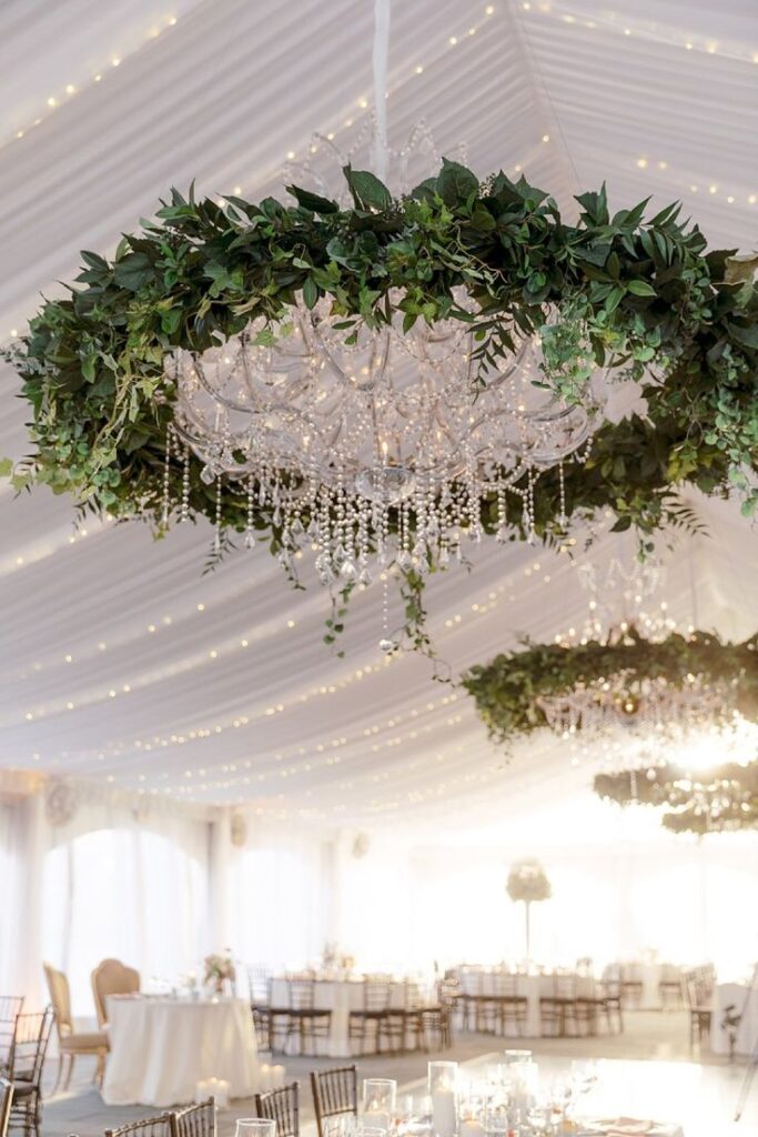 A Floral-Filled Fairmount Water Works Cescaphe Wedding