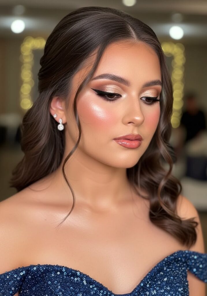 Glam Bridal Makeup
