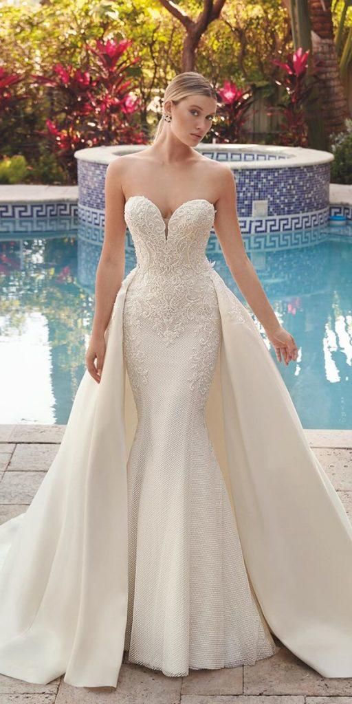 Trumpet wedding gown