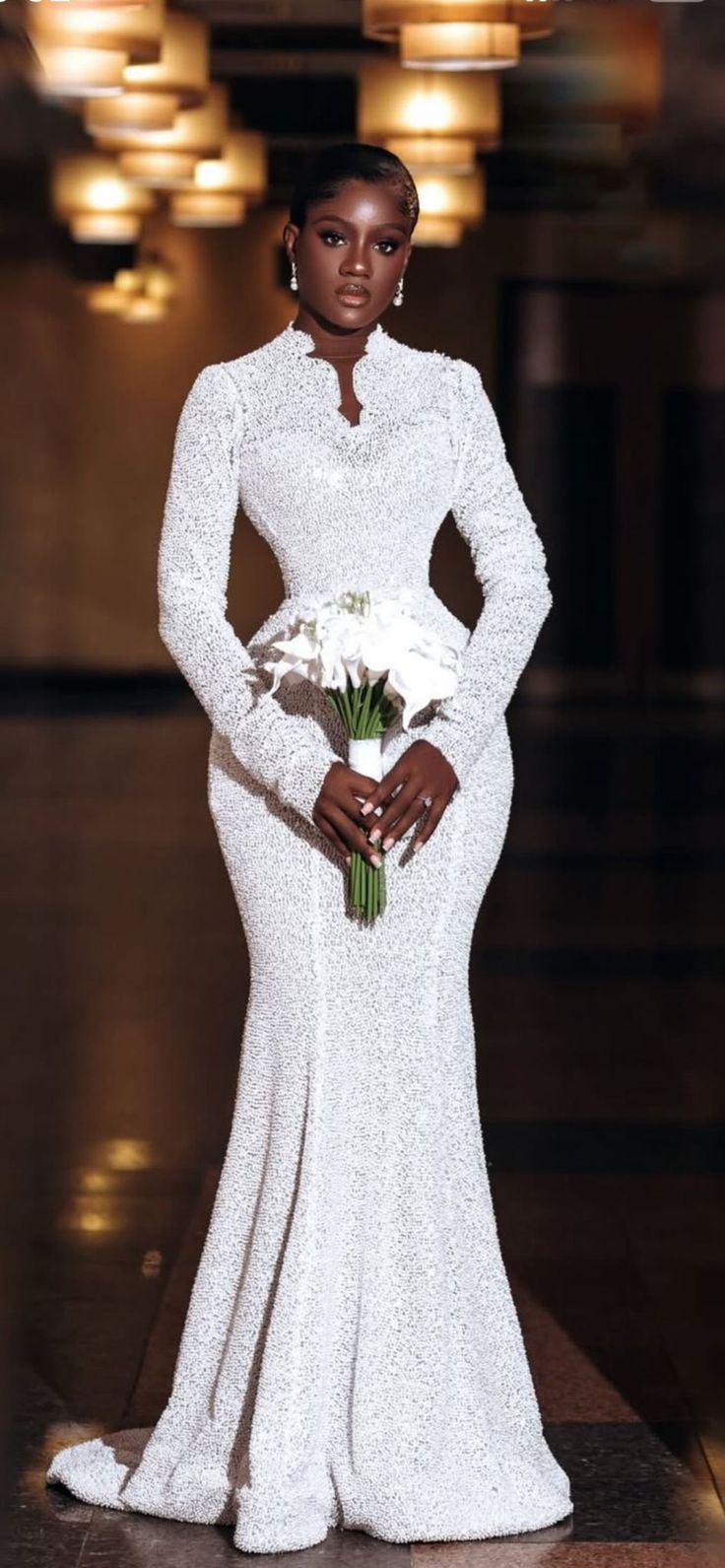 Natural Bridal Makeup for Dark Skin bride