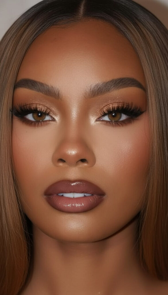 Soft Brown Glam