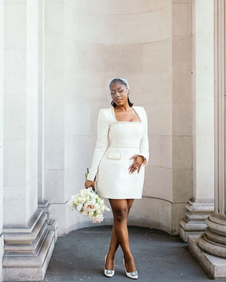 chick civil wedding look