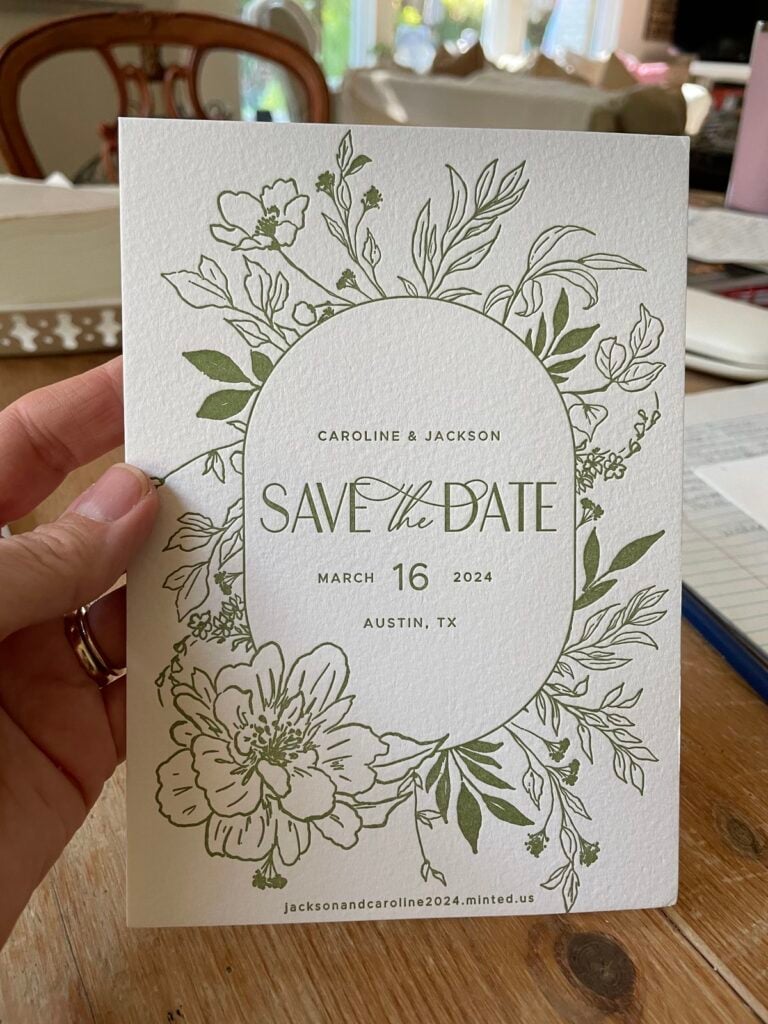 Garden Wedding Invitations