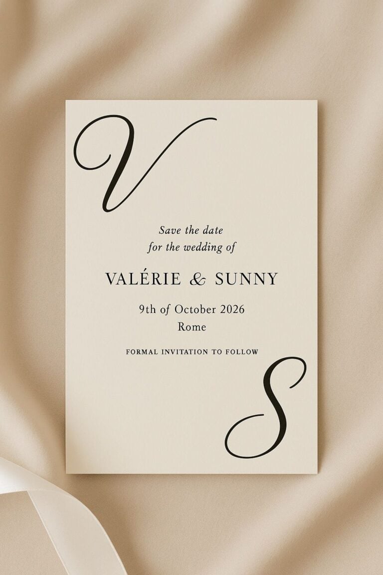 wedding card