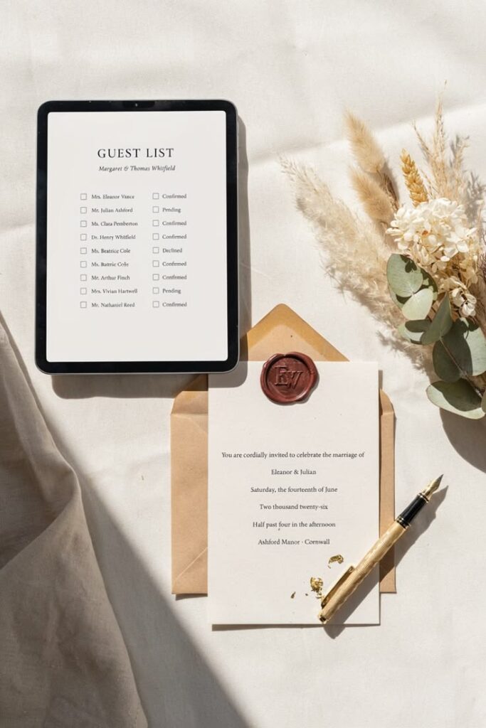 Wedding Guest List