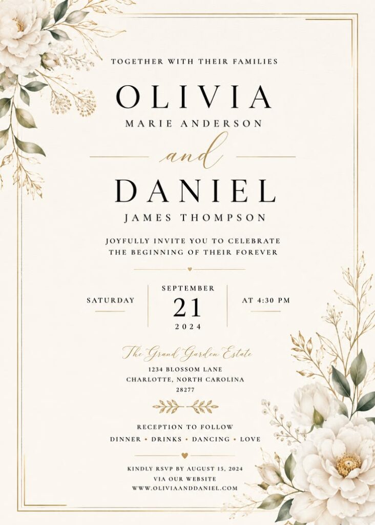 Wedding Invitation