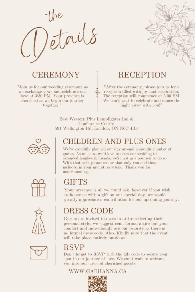 Wedding Invitation Wording for a Reception Only