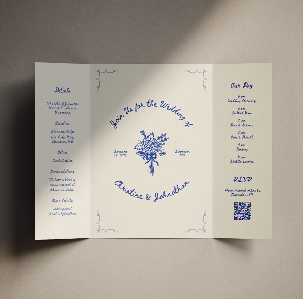 wedding invite