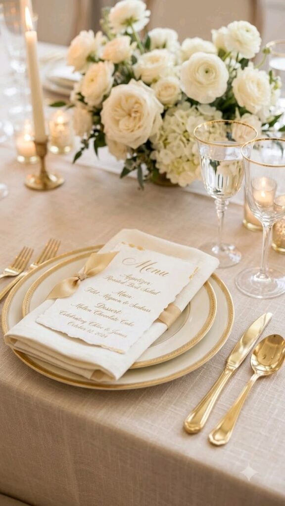 Add Gold Flatware