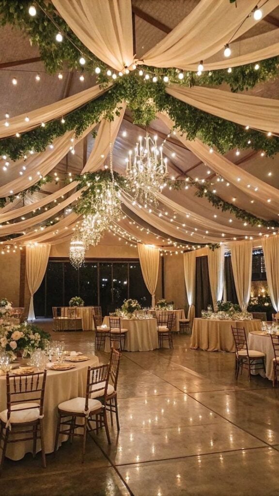 Add Soft Lighting Around the Reception Room