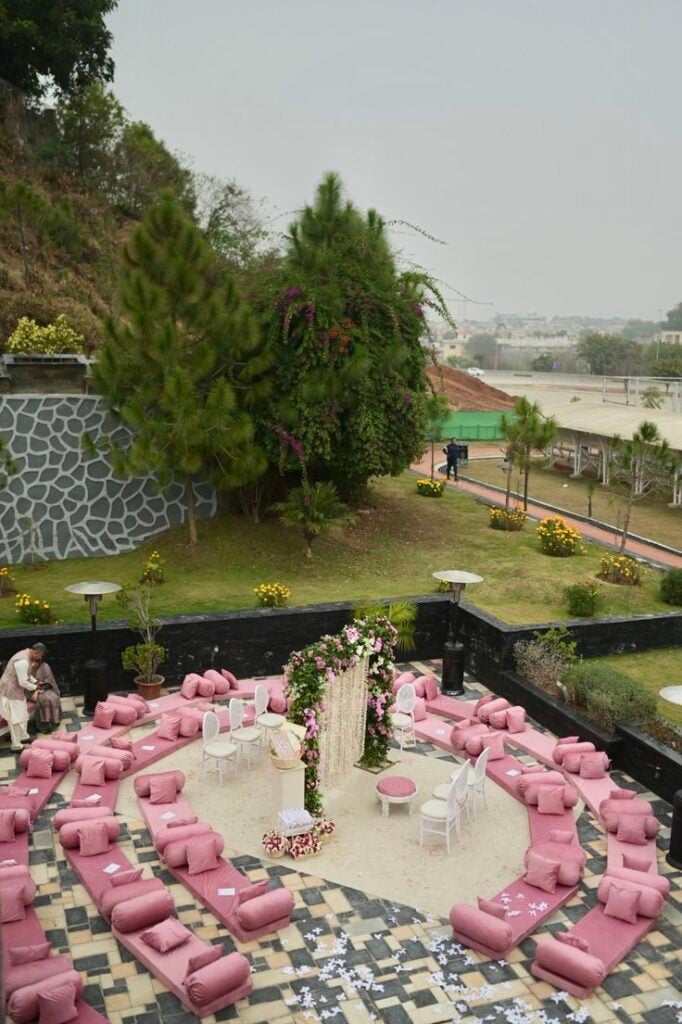 Coordinated Wedding Cushions