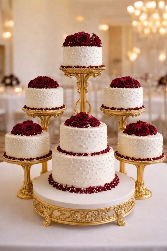 Create a Coordinated Cake Display