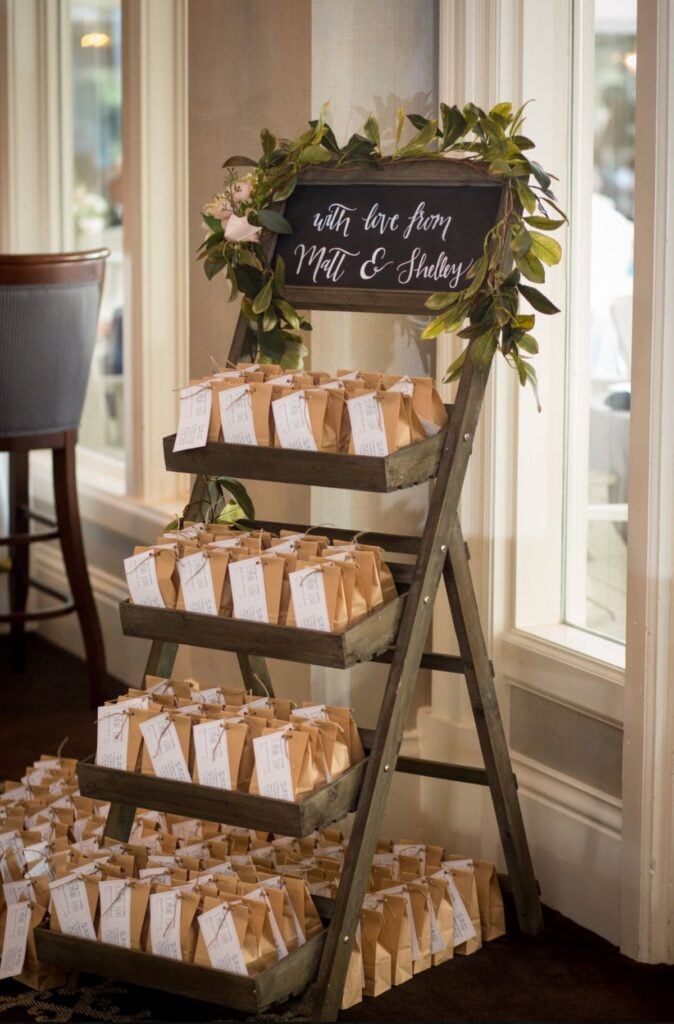 Create a Thoughtful Favor Display