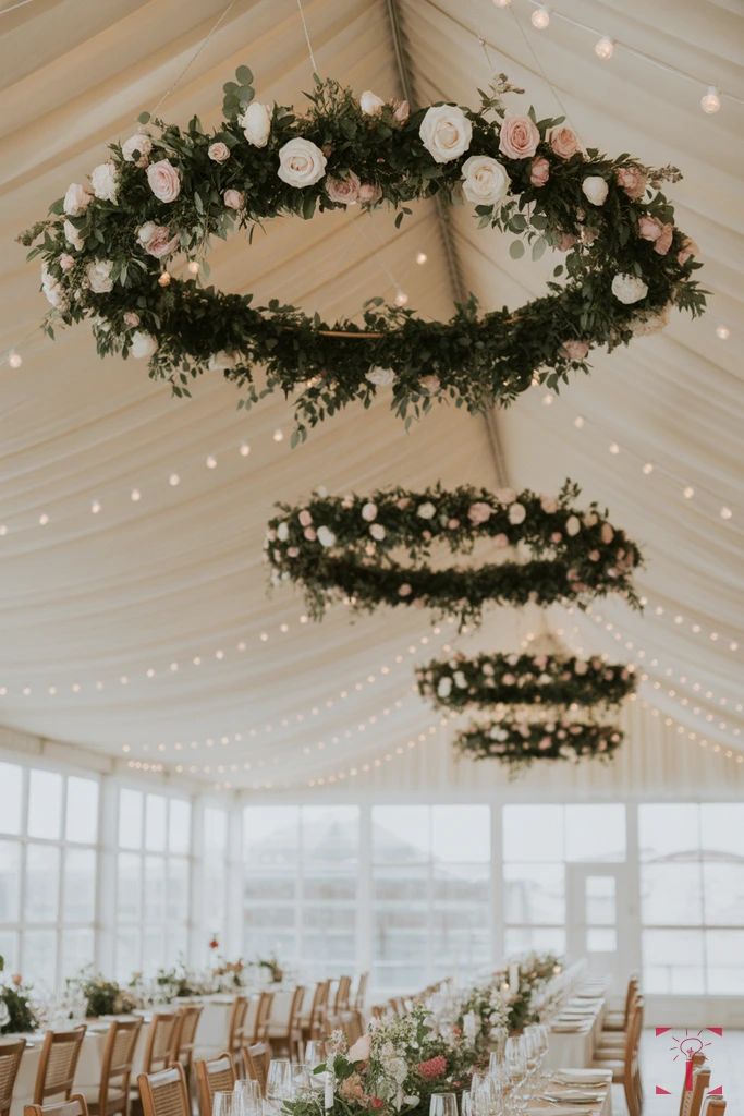 Decorative Floral Hoops