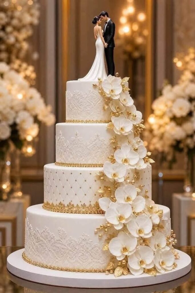 Fondant Wedding Cakes