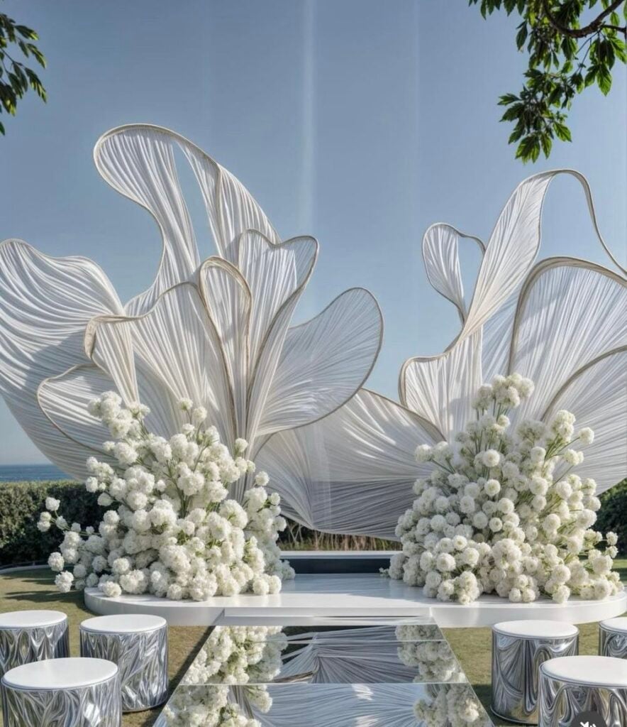 Install a Statement Floral Display