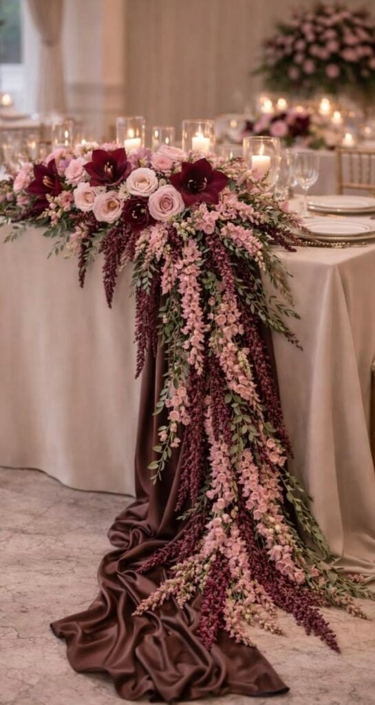 Plum and Dusty Rose