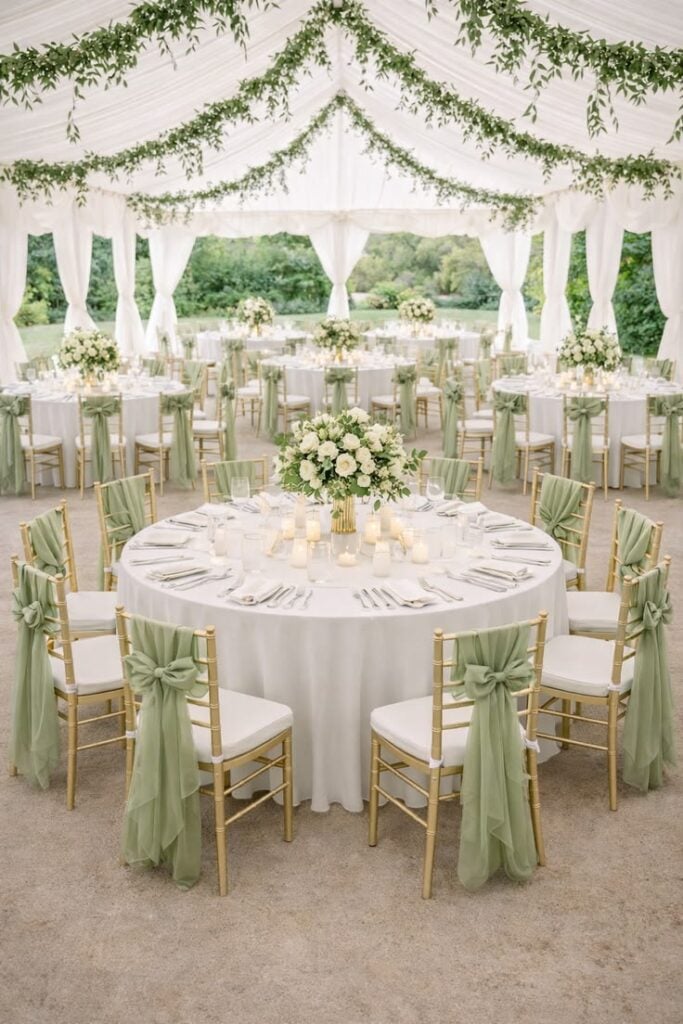 Use Sage Green Table Details