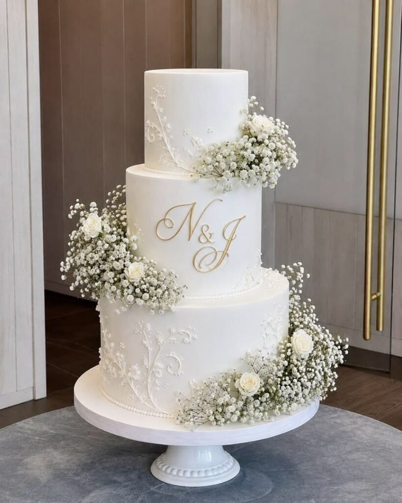 white cake